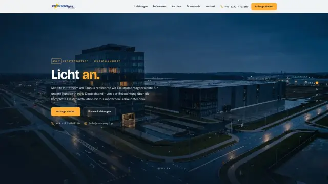 Combo MG GmbH – Website