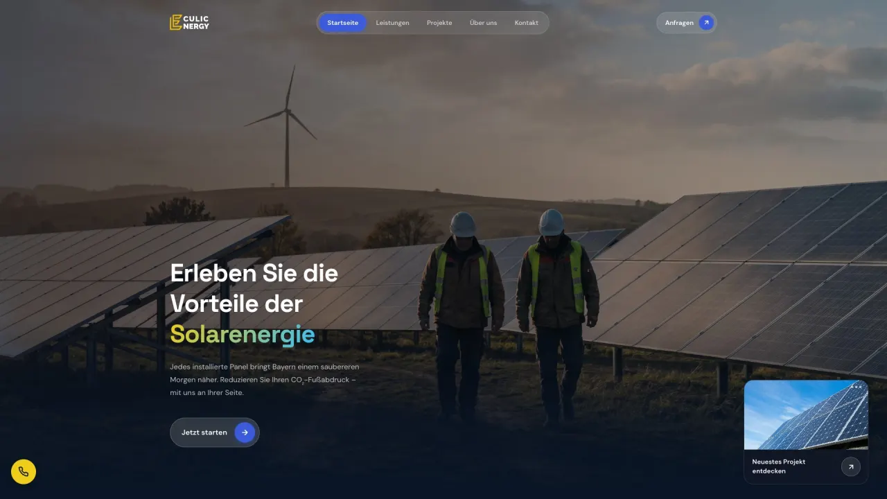 Culic Energy – Website