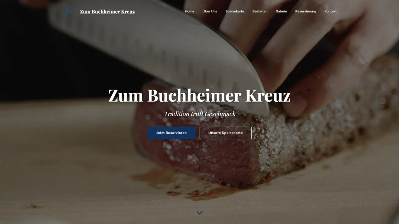Zum Buchheimer Kreuz – Website und System